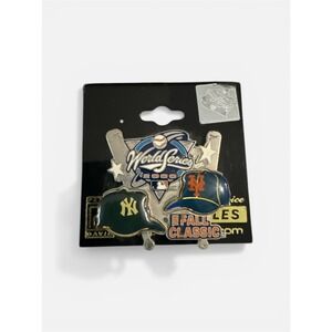 MLB Pin Unisex OS Multi 2000 World Series Subway Series Yankees vs Mets Baseball